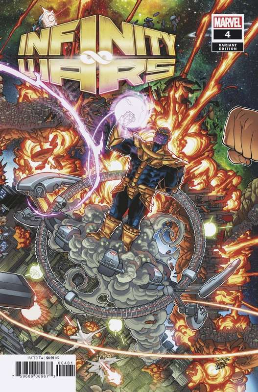 INFINITY WARS #4 (OF 6) GARRON CONNECTING VARIANT