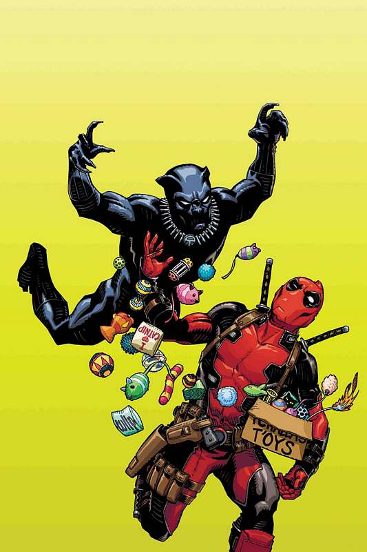 BLACK PANTHER VS DEADPOOL #1 (OF 5) HAMNER VARIANT