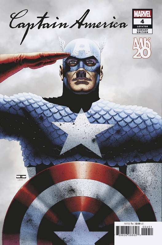 CAPTAIN AMERICA #4 CASSADAY MKXX VARIANT