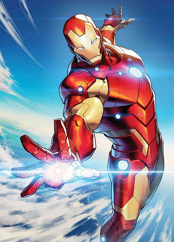 TONY STARK IRON MAN #5 JONG-JU KIM MARVEL BATTLE LINES VARIANT