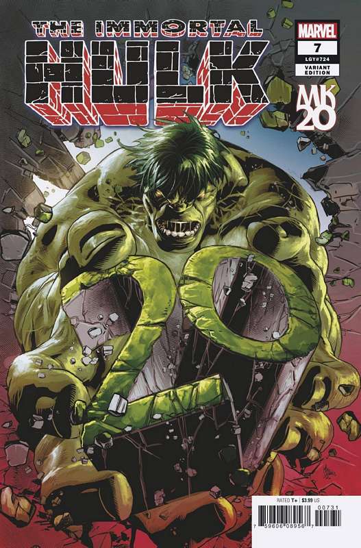 IMMORTAL HULK #7 DEODATO MKXX VARIANT