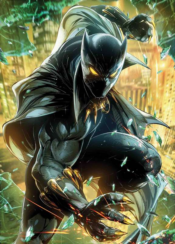 BLACK PANTHER #5 JONG-JU KIM MARVEL BATTLE LINES VARIANT