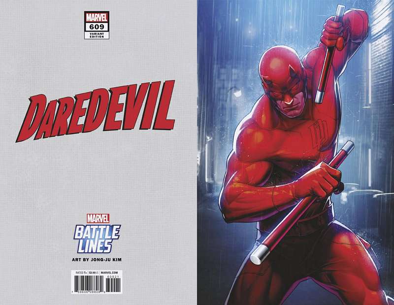 DAREDEVIL #609 YOON LEE MARVEL BATTLE LINES VARIANT