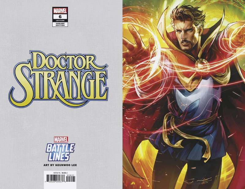 DOCTOR STRANGE #6 KEUNWOO LEE MARVEL BATTLE LINES VARIANT