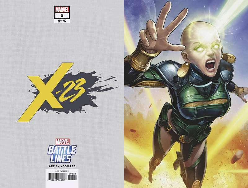 X-23 #5 YOON LEE MARVEL BATTLE LINES VARIANT