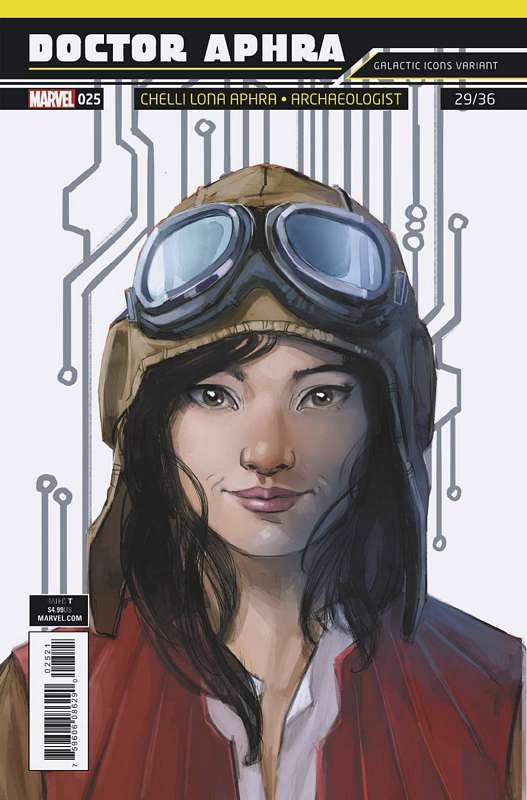STAR WARS DOCTOR APHRA #25 REIS GALACTIC ICON VARIANT