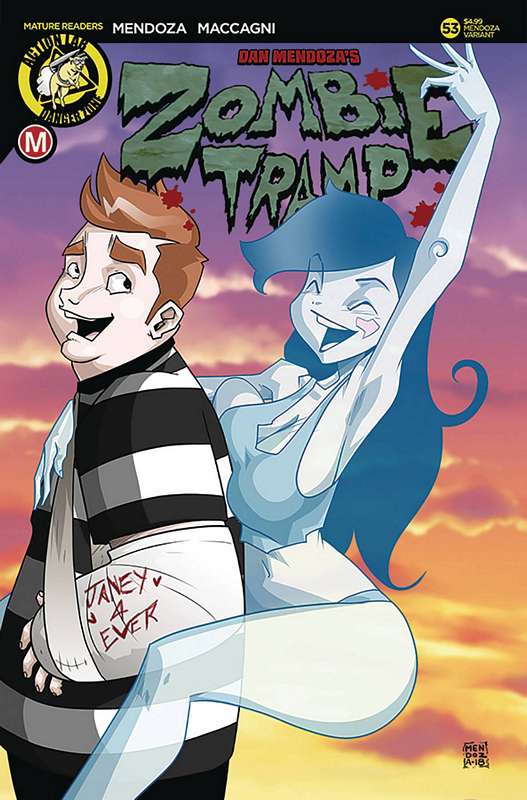 ZOMBIE TRAMP ONGOING #53 CVR E MENDOZA RISQUE A (MR)