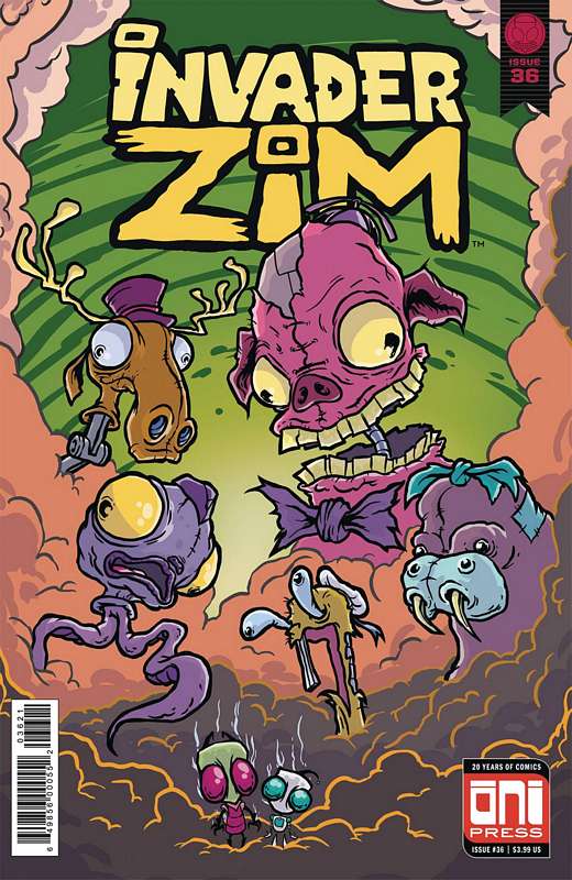 INVADER ZIM #36 CVR B SORNIG VARIANT