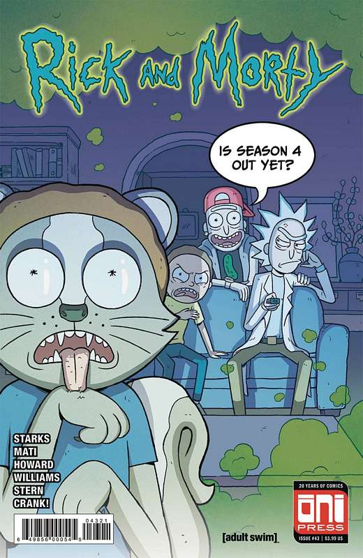 RICK & MORTY #43 CVR B MATI VARIANT