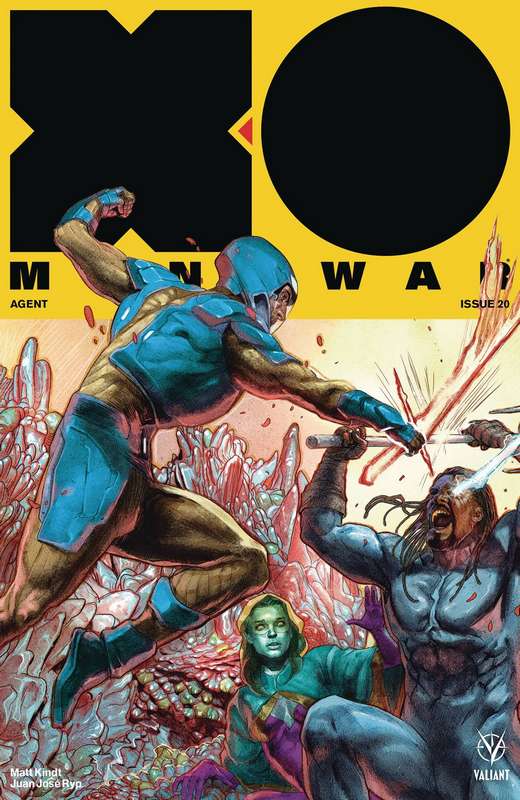 X-O MANOWAR (2017) #20 CVR D 1:20 INTERLOCKING GUEDES VARIANT