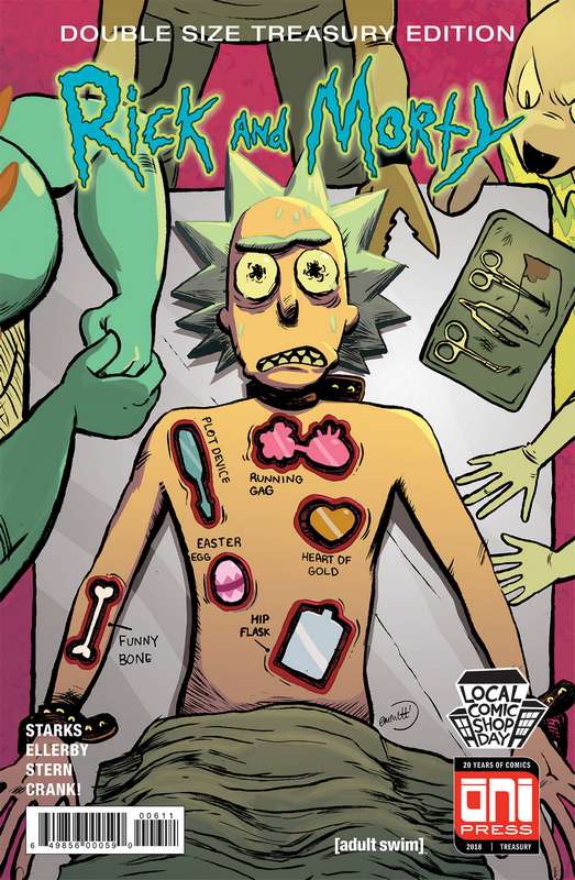 LCSD 2018 RICK & MORTY TREASURY VARIANT ED