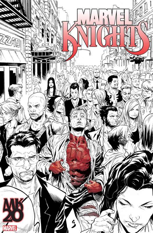 LCSD 2018 MARVEL KNIGHTS 20TH #1 (OF 6) VARIANT