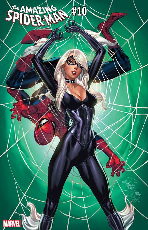 AMAZING SPIDER-MAN #10 J SCOTT CAMPBELL BLACK CAT VARIANT