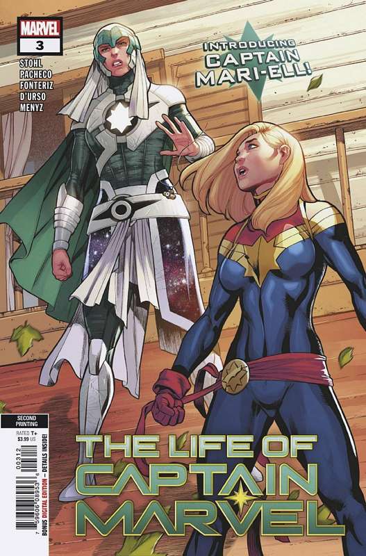 LIFE OF CAPTAIN MARVEL #3 (OF 5) 2ND PTG PACHECO VARIANT