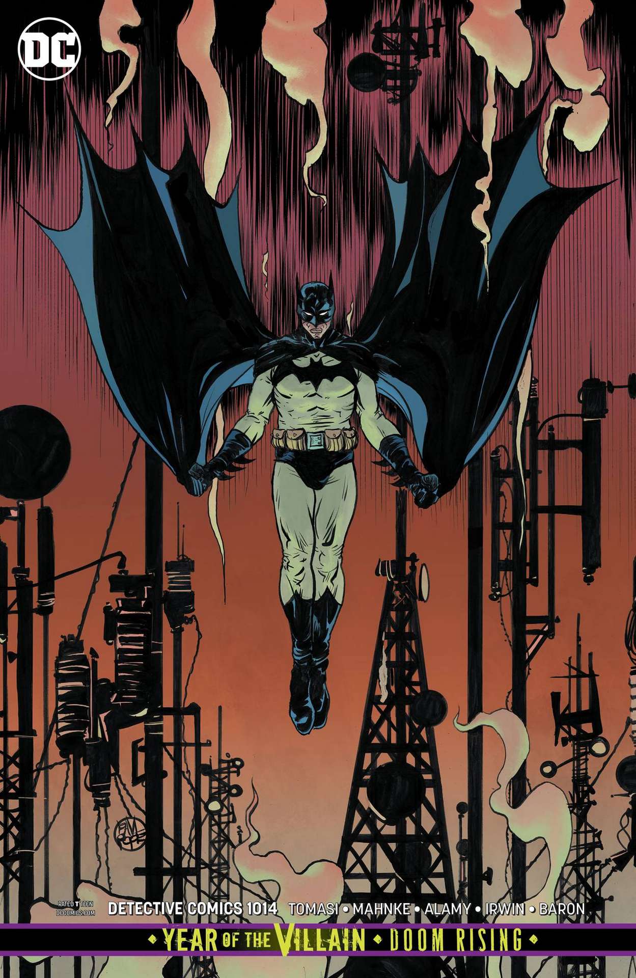 DETECTIVE COMICS #1014 CARD STOCK VARIANT ED YOTV