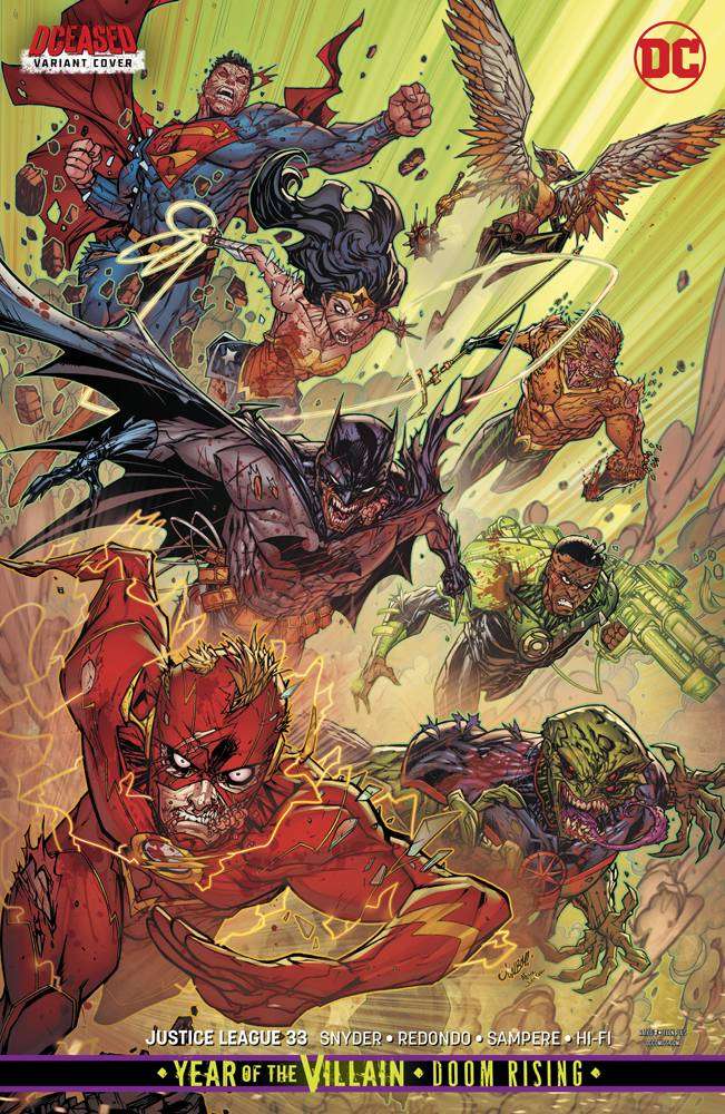 JUSTICE LEAGUE #33 CARD STOCK VARIANT ED