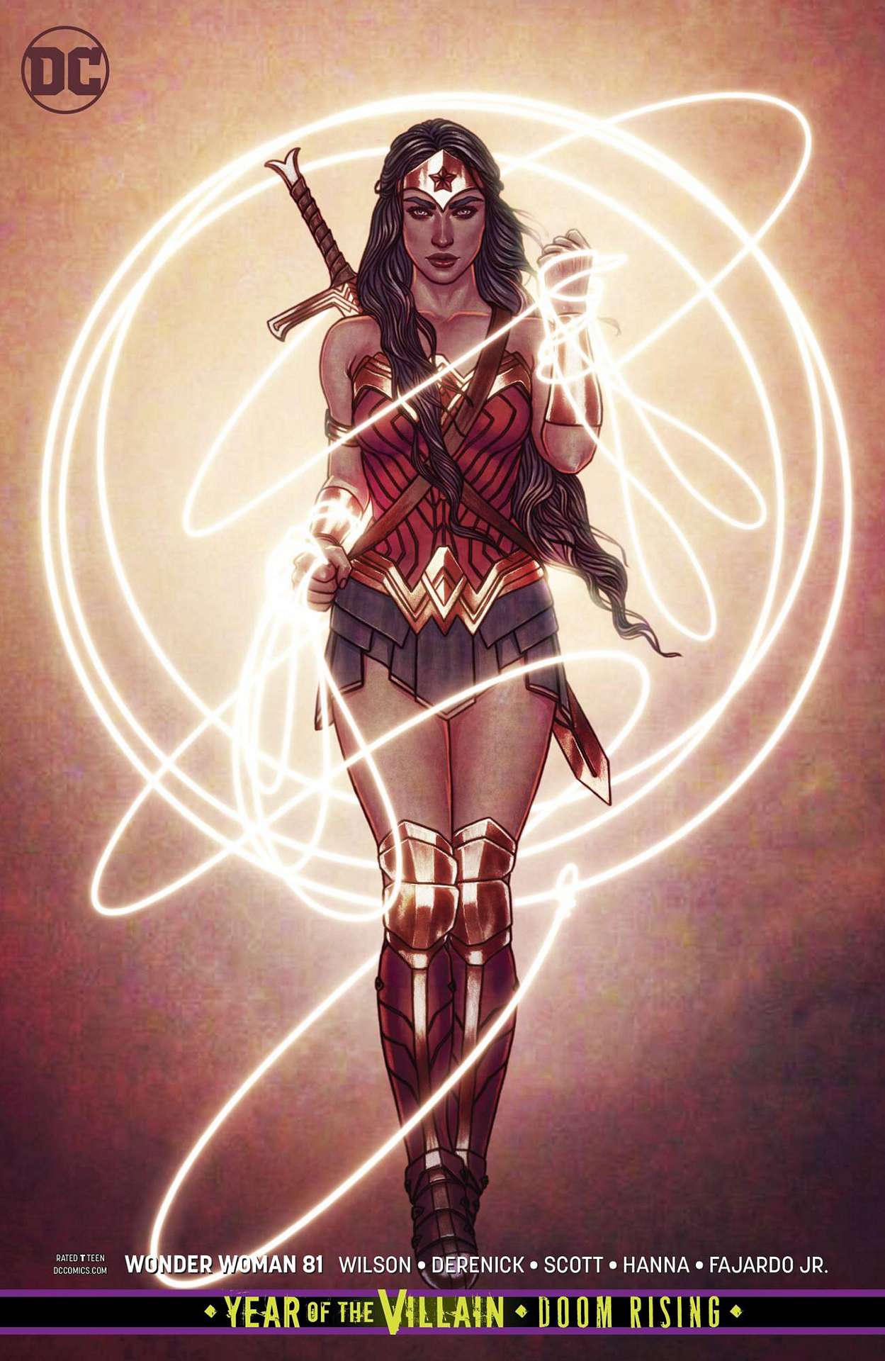 WONDER WOMAN #81 VARIANT ED YOTV