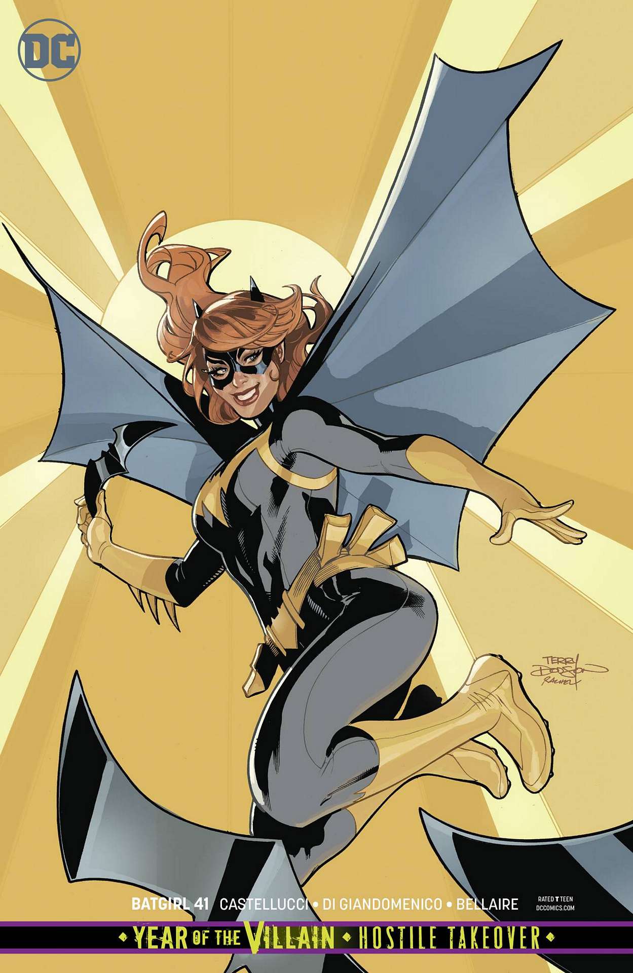 BATGIRL #41 CARD STOCK VARIANT ED YOTV