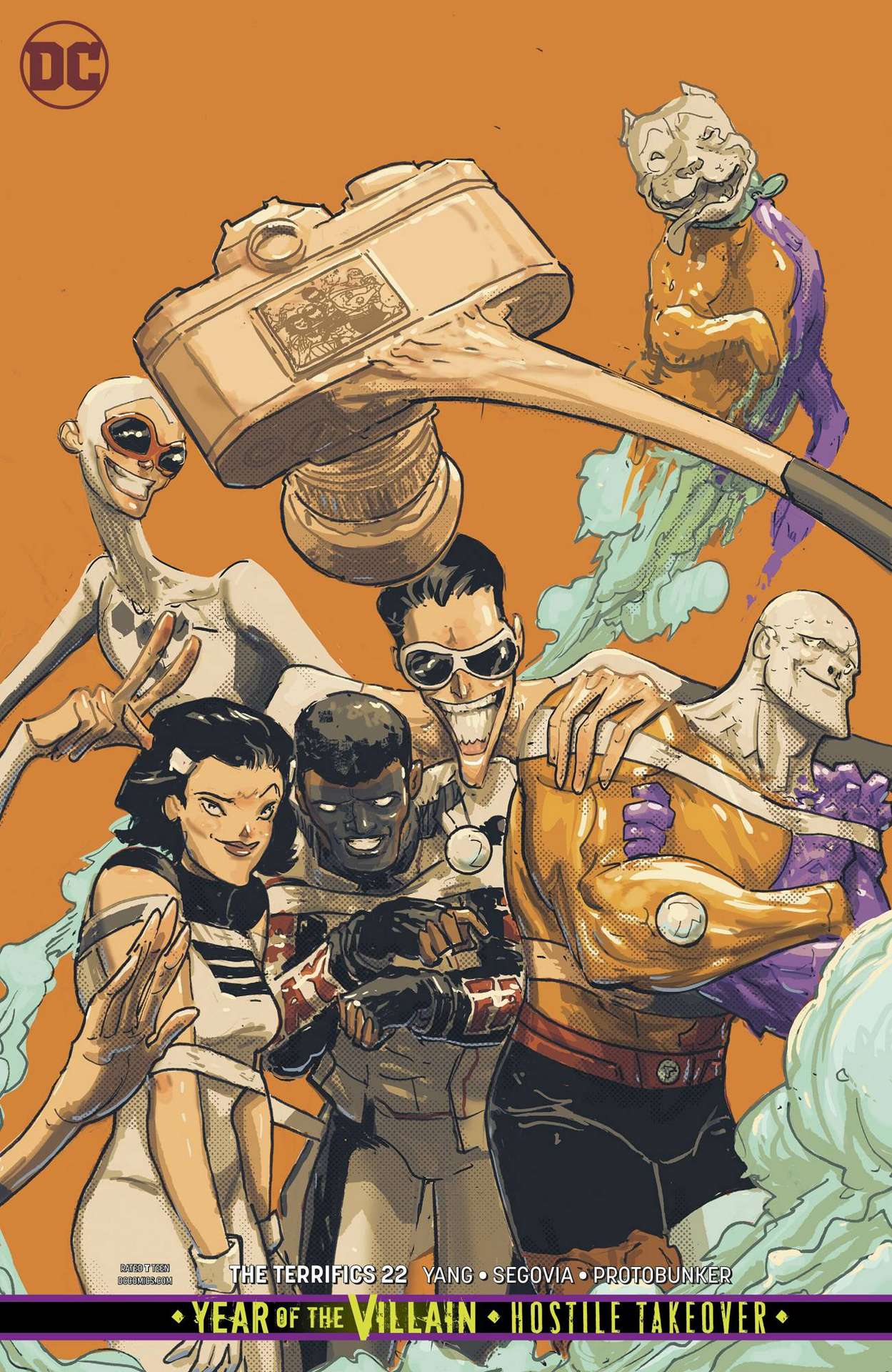 TERRIFICS #22 VARIANT ED YOTV