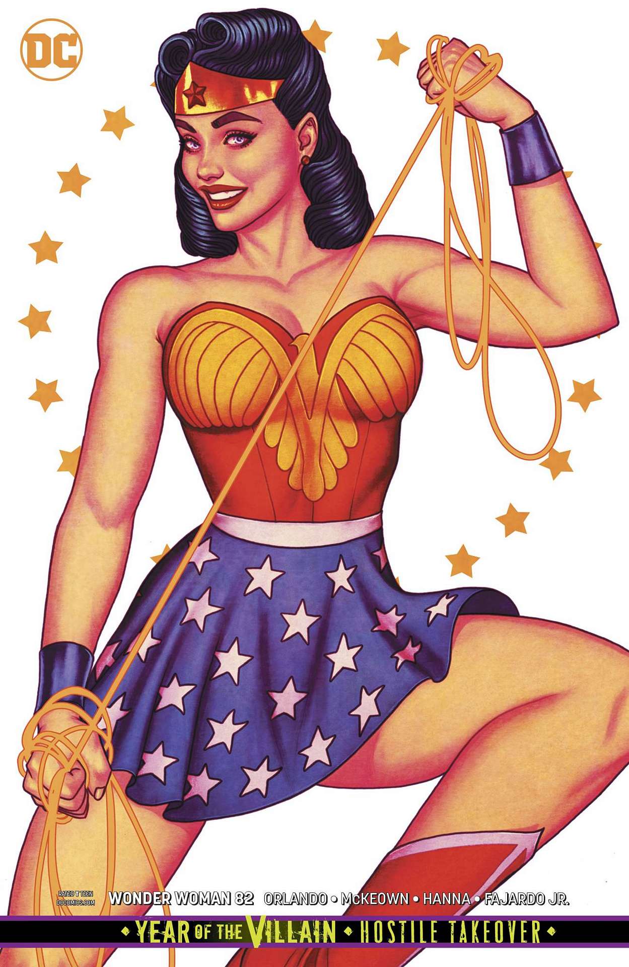 WONDER WOMAN #82 VARIANT ED YOTV