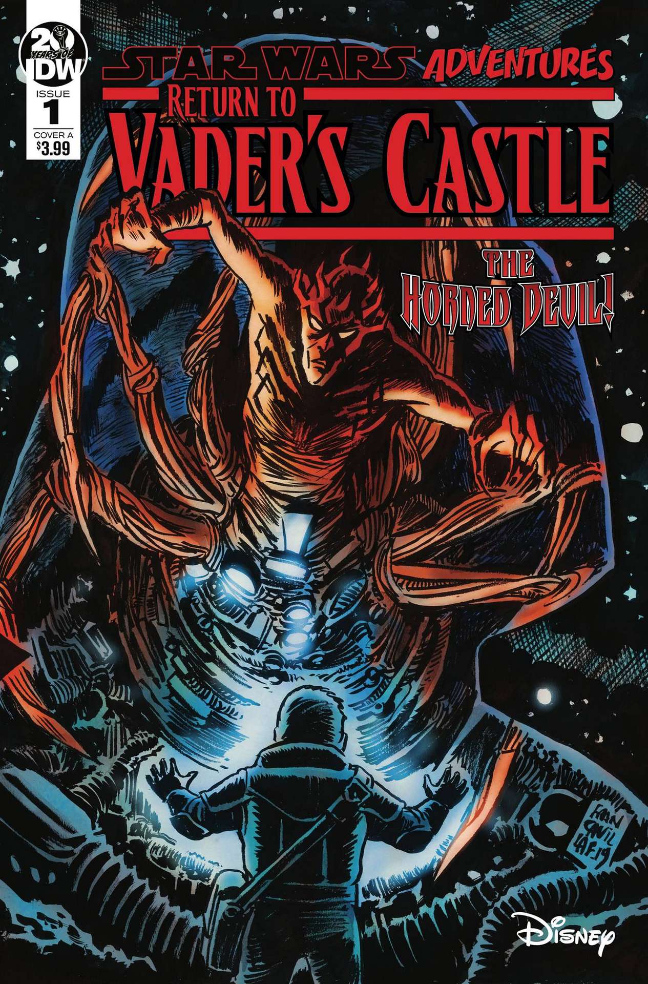 STAR WARS ADVENTURES RETURN TO VADERS CASTLE #1 CVR A FRANCAVILLA