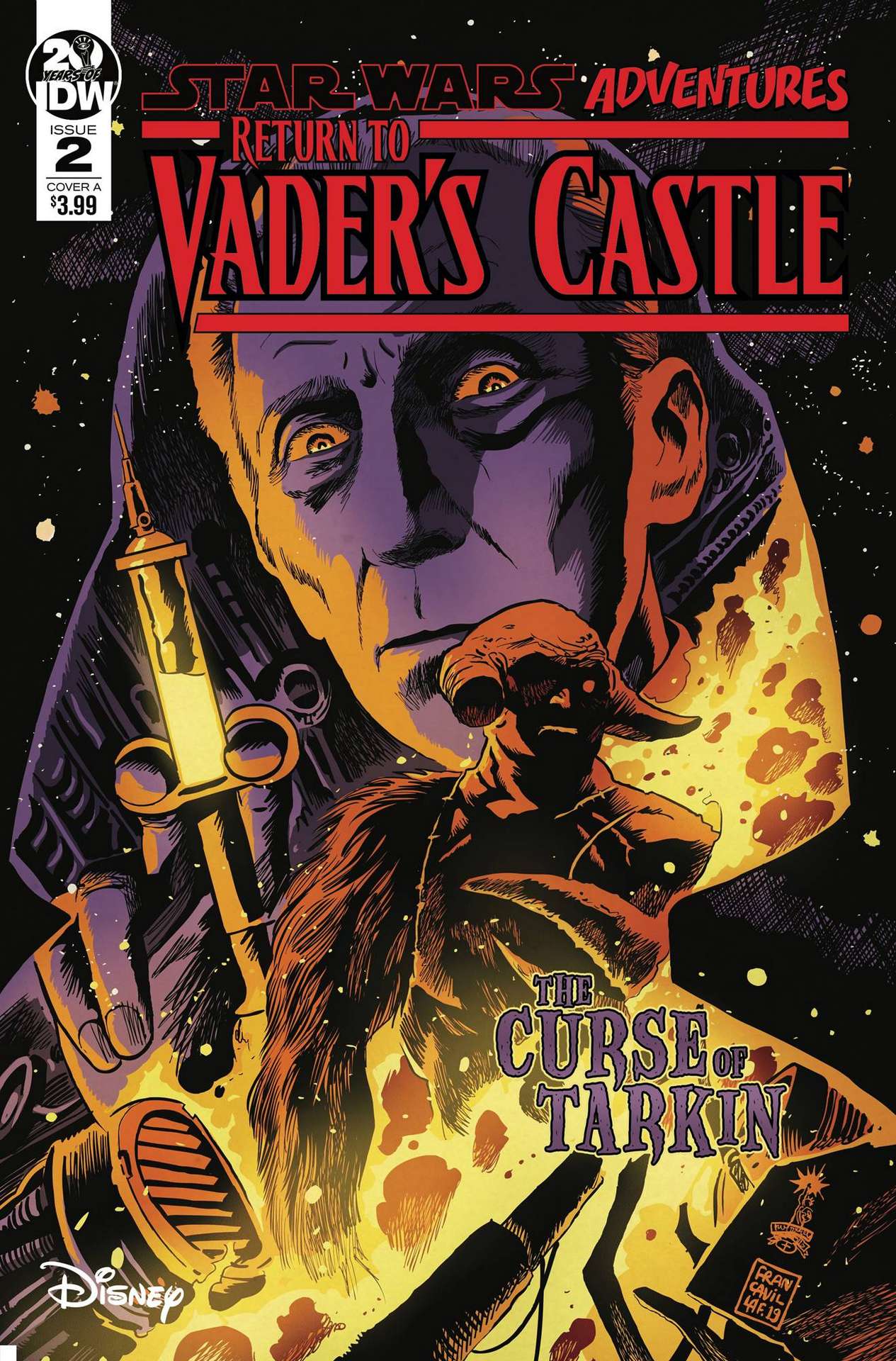 STAR WARS ADVENTURES RETURN TO VADERS CASTLE #2 CVR A FRANCAVILLA