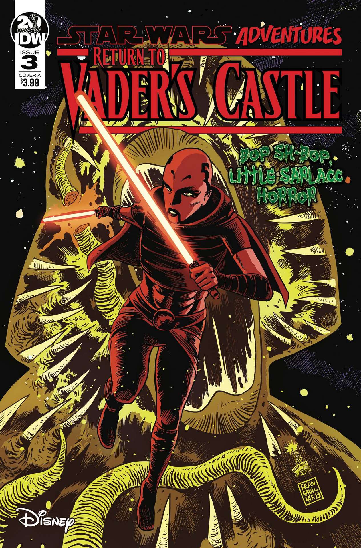 STAR WARS ADVENTURES RETURN TO VADERS CASTLE #3 CVR A FRANCAVILLA