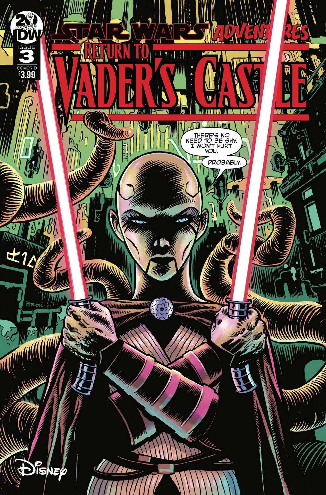 STAR WARS ADVENTURES RETURN TO VADERS CASTLE #3 CVR B BROKENSHIRE