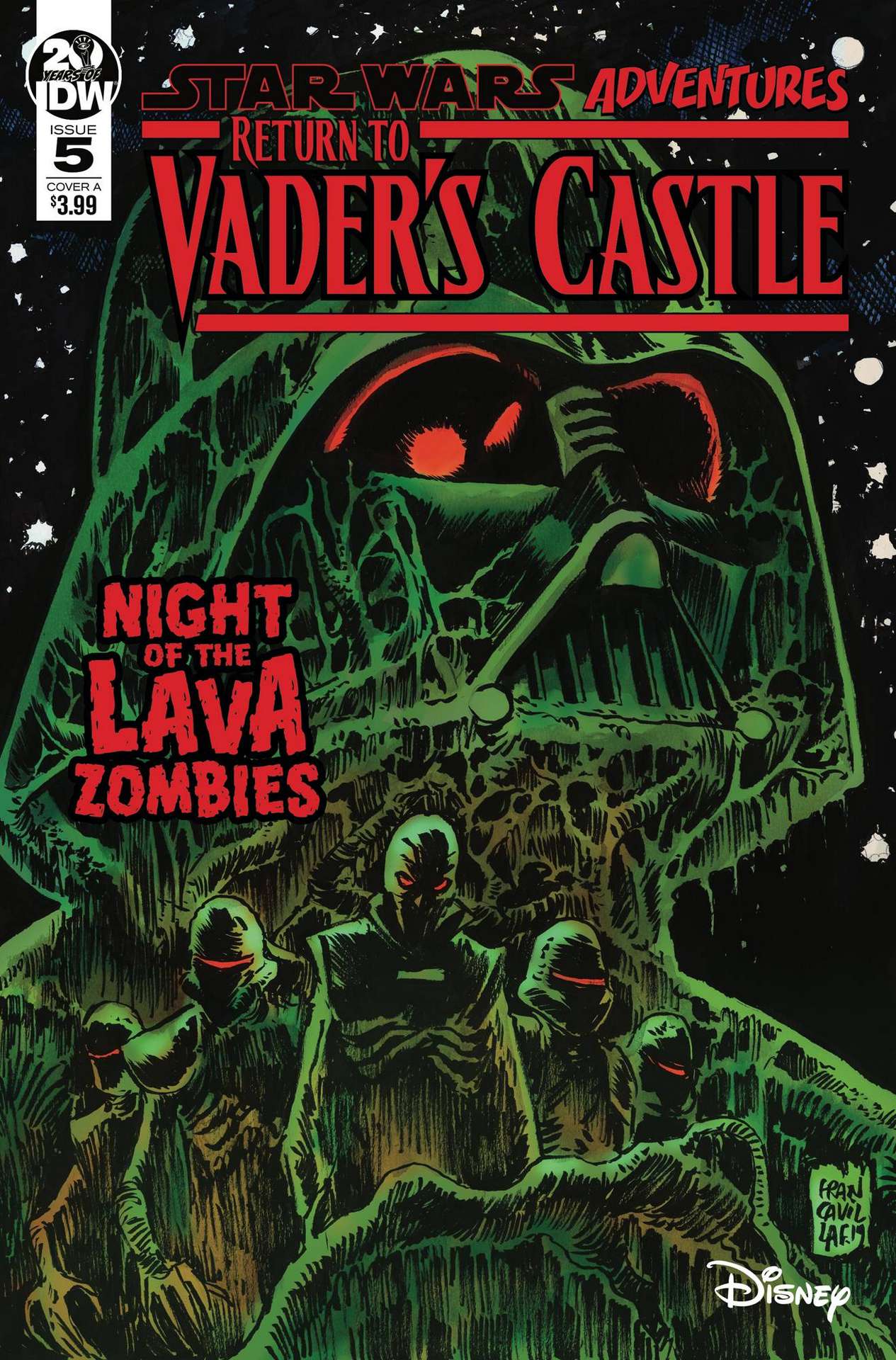 STAR WARS ADVENTURES RETURN TO VADERS CASTLE #5 CVR A FRANCAVILLA