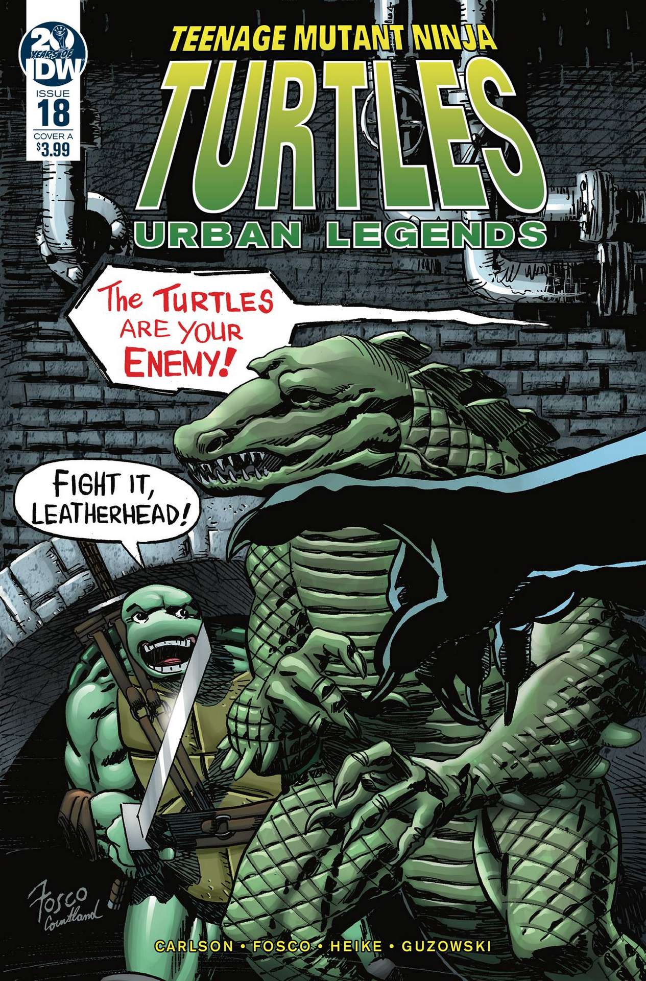 TMNT URBAN LEGENDS #18 CVR A FOSCO