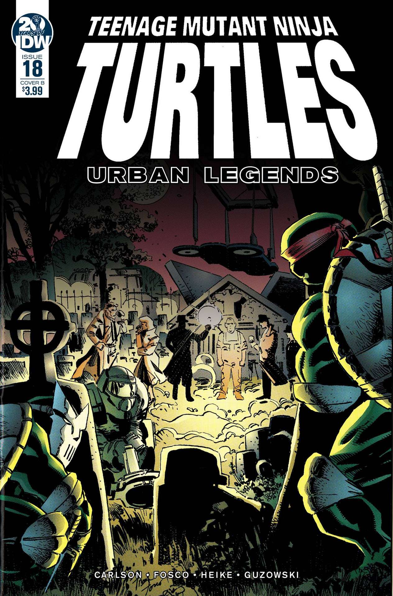 TMNT URBAN LEGENDS #18 CVR B FOSCO & LARSEN