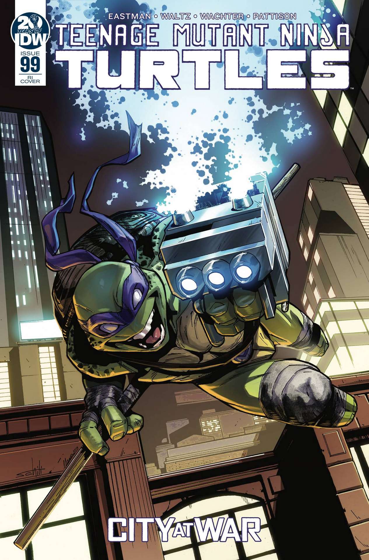 TMNT ONGOING #99 1:10 SCHITI VARIANT