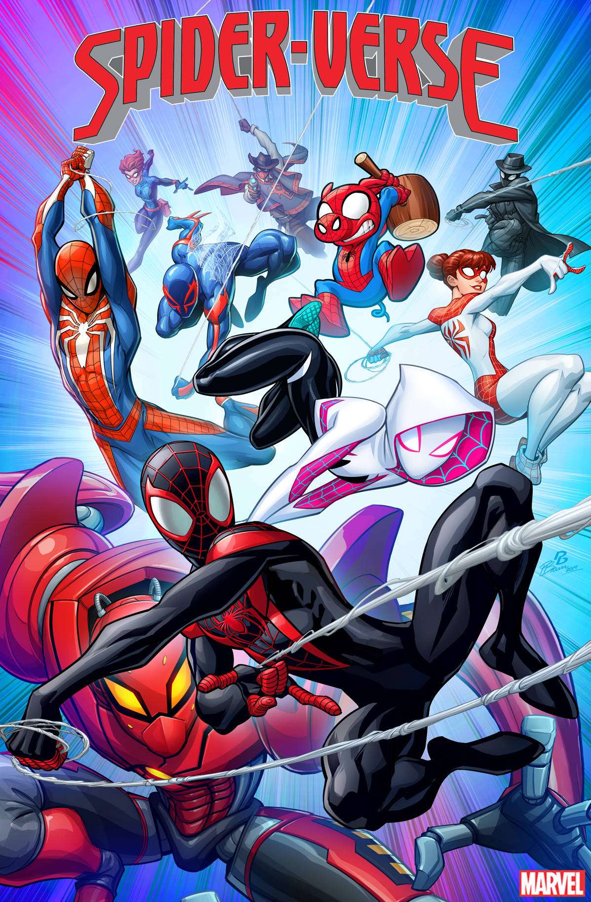 SPIDER-VERSE #1 1:25 PATRICK BROWN VARIANT