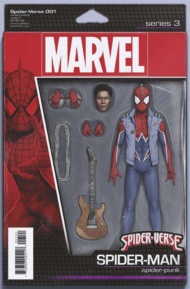 SPIDER-VERSE #1 CHRISTOPHER ACTION FIGURE VARIANT