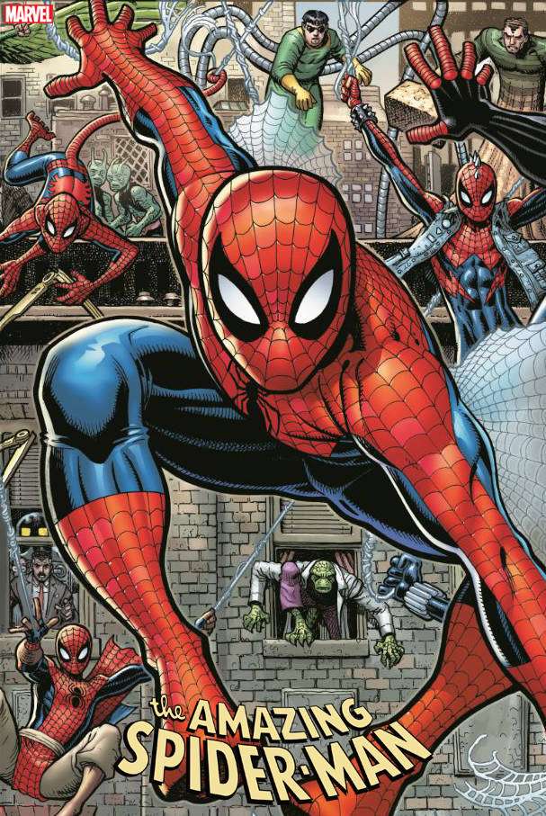 AMAZING SPIDER-MAN #32 ART ADAMS 8 PART CONNECTING VARIANT