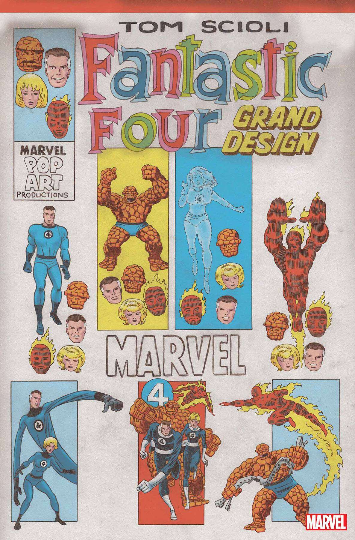 FANTASTIC FOUR GRAND DESIGN #1 (OF 2) SCIOLI VARIANT