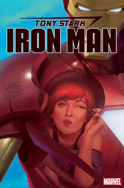 TONY STARK IRON MAN #17 RAHZZAH MARY JANE VARIANT