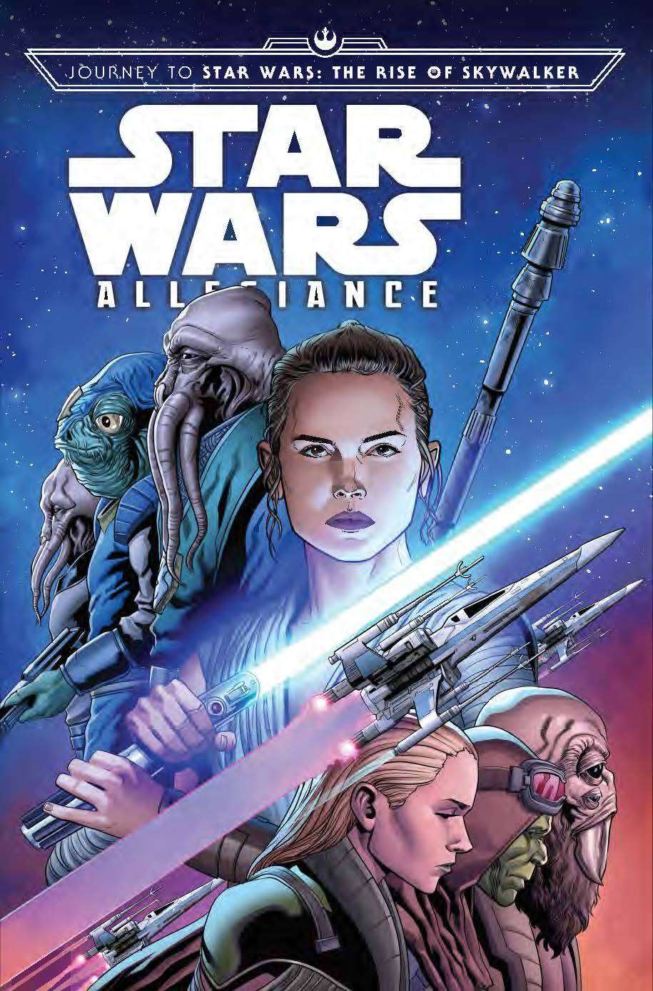 JOURNEY STAR WARS RISE SKYWALKER ALLEGIANCE #4 SLINEY VARIANT