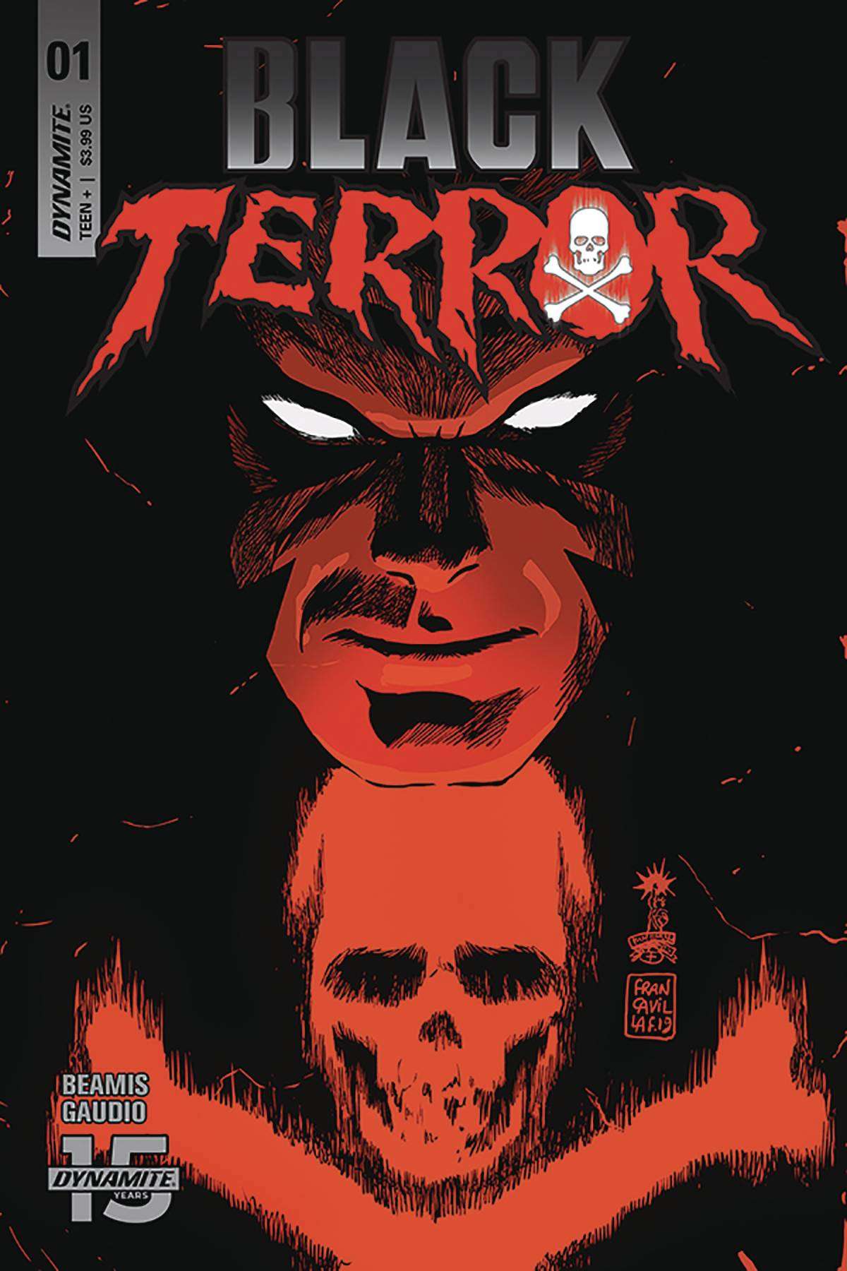 BLACK TERROR #1 CVR A FRANCAVILLA