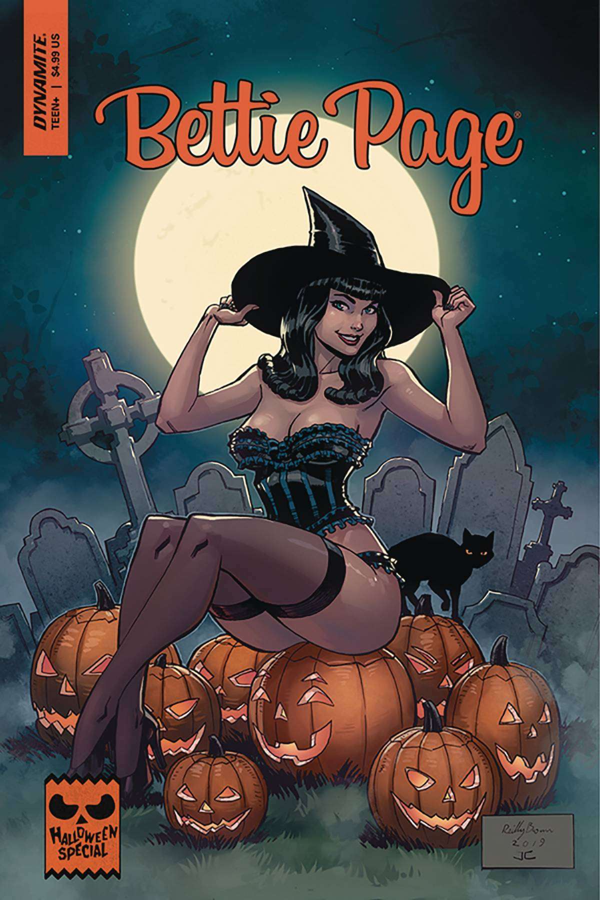 BETTIE PAGE HALLOWEEN SPECIAL ONE SHOT CVR B BROWN