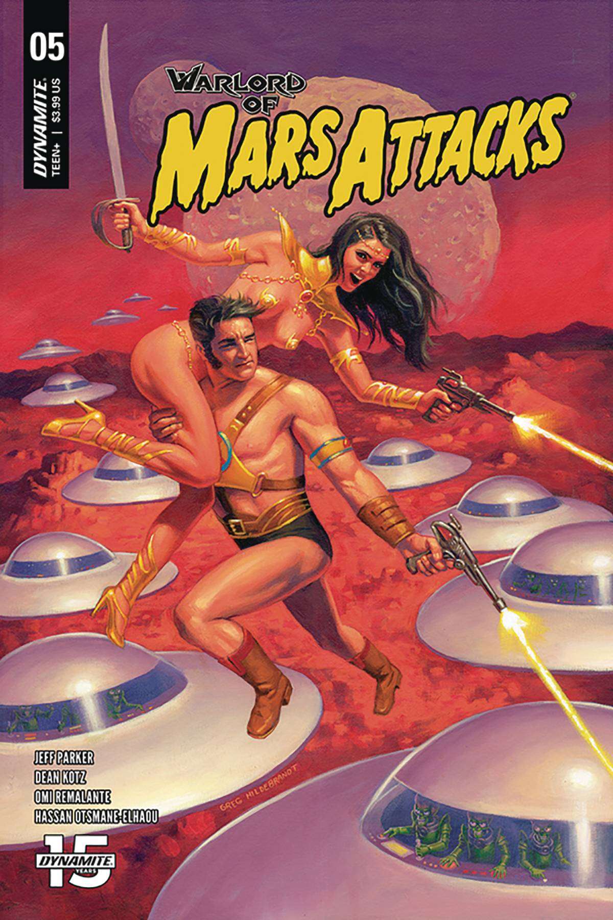 WARLORD OF MARS ATTACKS #5 CVR A HILDEBRANDT