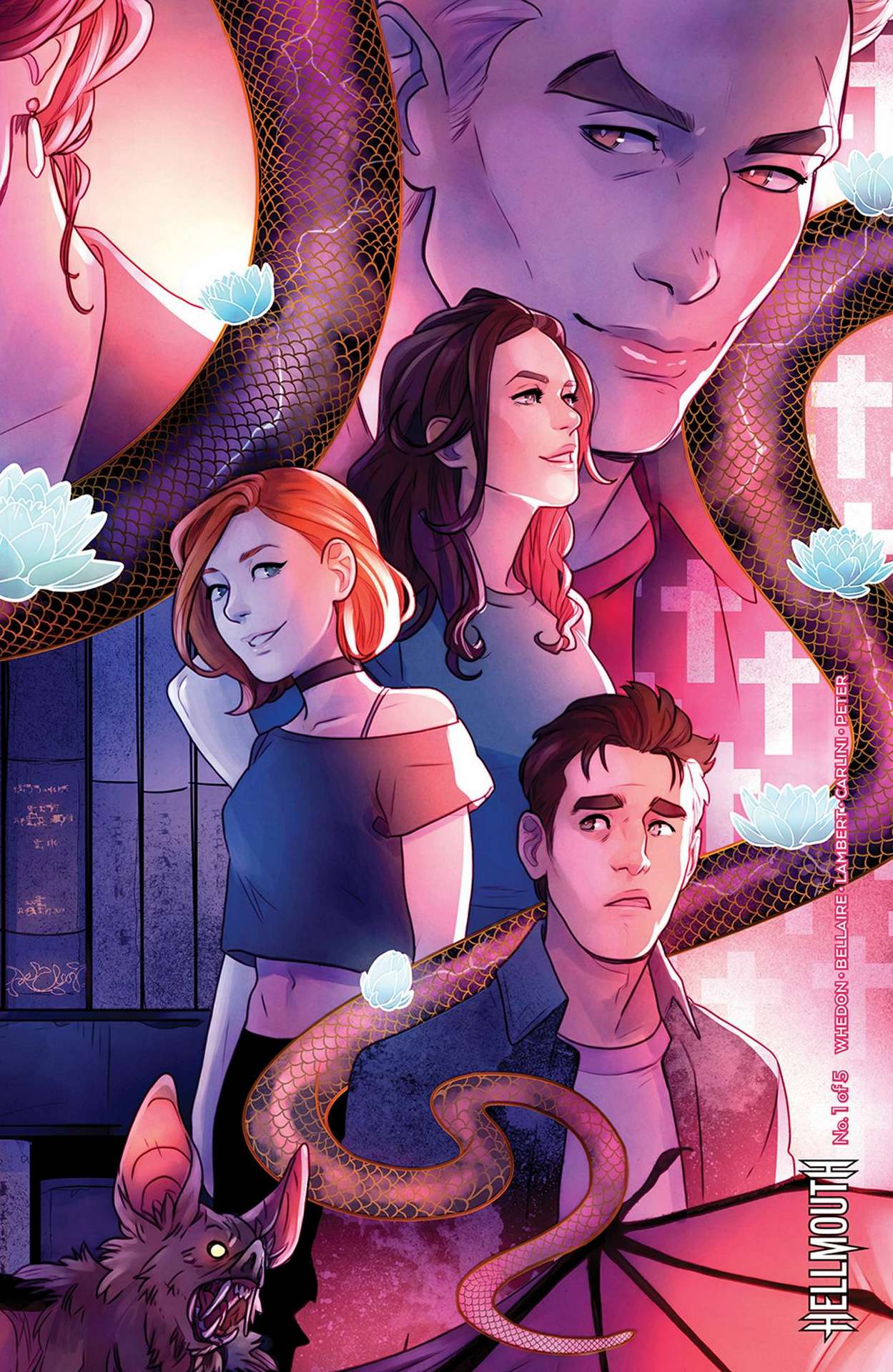 BUFFY VAMPIRE SLAYER ANGEL HELLMOUTH #1 CONNECTING MATTHEWS VARIANT