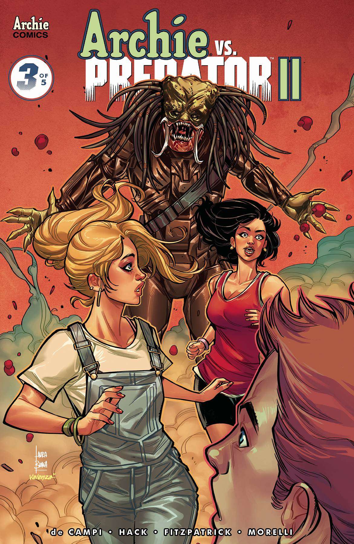 ARCHIE VS PREDATOR 2 #3 (OF 5) CVR B BRAGA