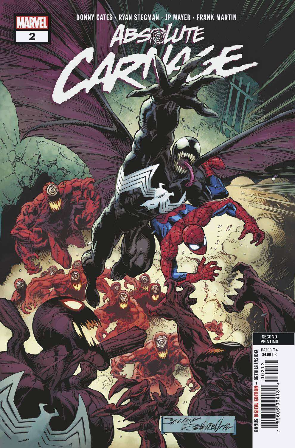 ABSOLUTE CARNAGE #2 (OF 5) 3RD PTG BAGLEY VARIANT AC