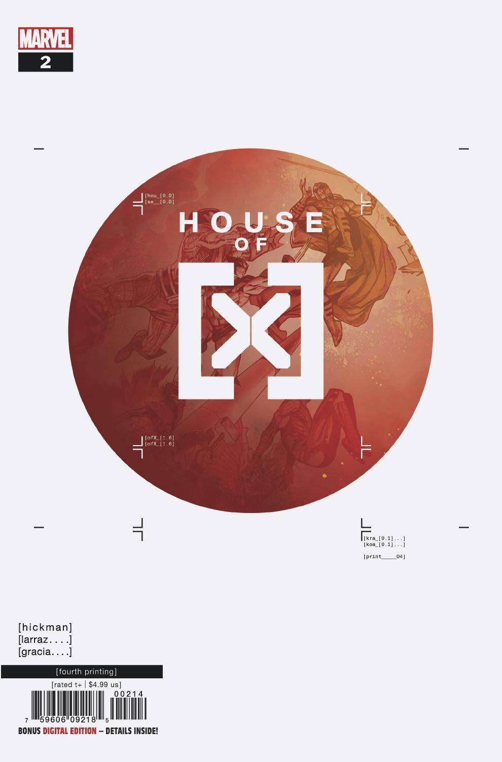 HOUSE OF X #2 (OF 6) 4TH PTG LARRAZ VARIANT