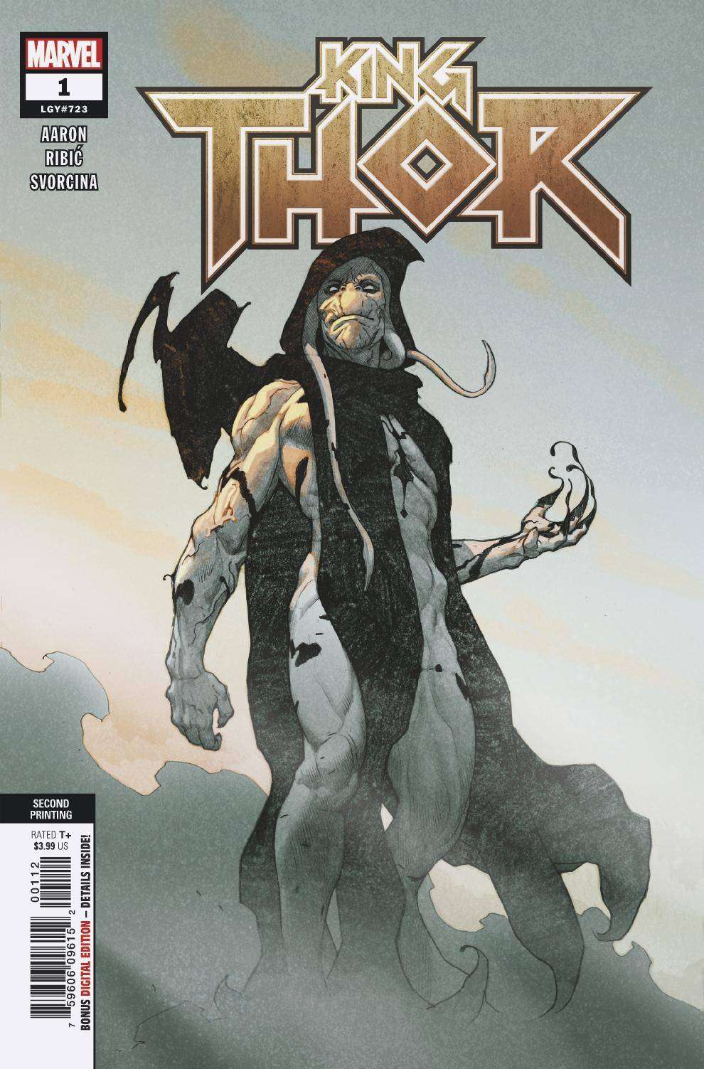 KING THOR #1 (OF 4) 2ND PTG RIBIC VARIANT