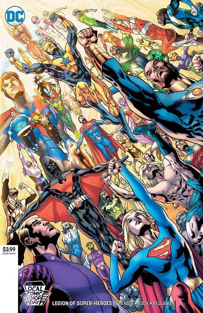 LCSD 2019 LEGION OF SUPER HEROES #1 VARIANT (LIMITED TO 500 UNITS)