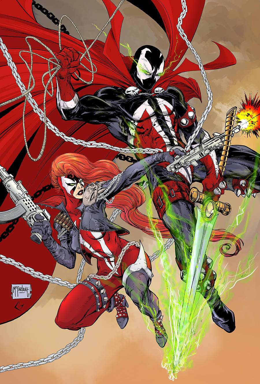 SPAWN #302 CVR E VIRGIN MCFARLANE