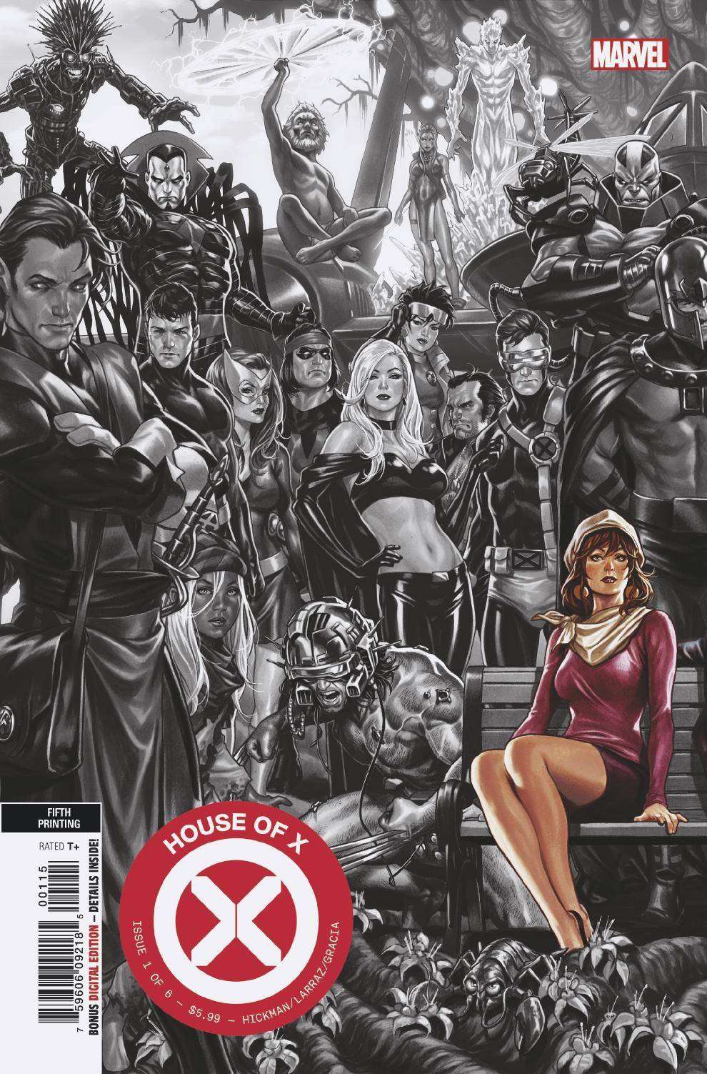 HOUSE OF X #1 (OF 6) 5TH PTG BROOKS VARIANT