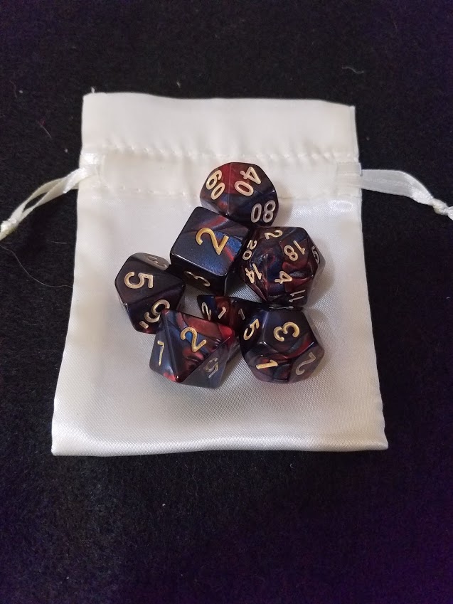 Nested Egg Gaming Berryblast Dice Set with Bag (7 CT)